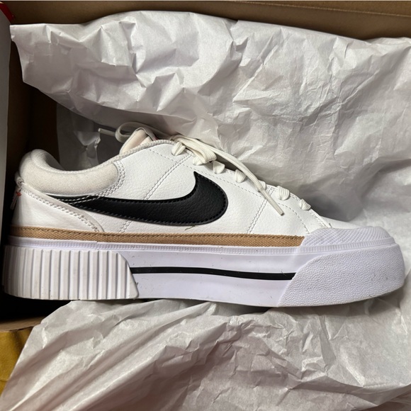 Nike Legacy Lift Women's Sneakers - White and Black - Picture 2 of 6